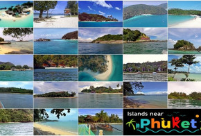 picture composing of small island near phuket